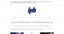 Desktop Screenshot of iph-nord.de